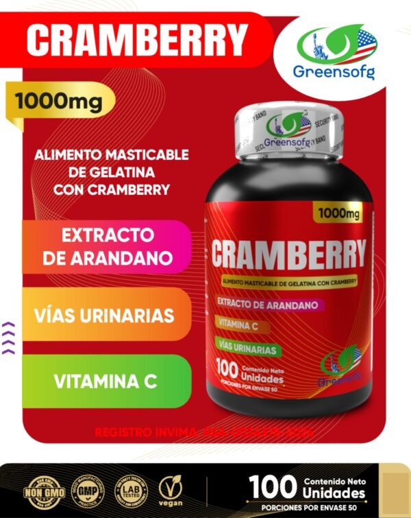 2 Unidades de Cramberry