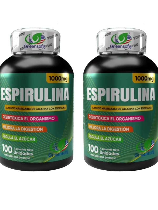 2 unidades de Espirulina