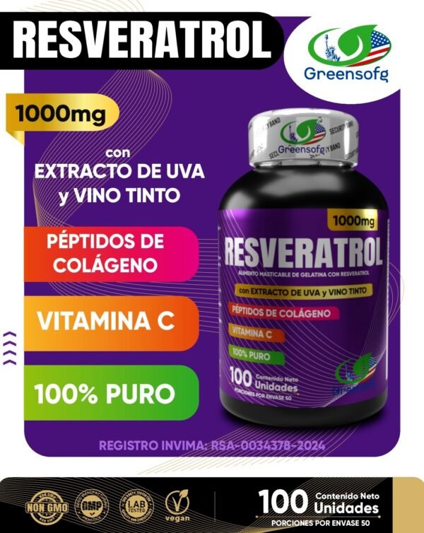 2 Unidades de Resveratrol