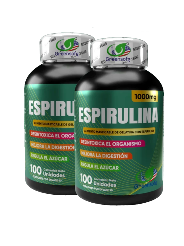 2 unidades de Espirulina