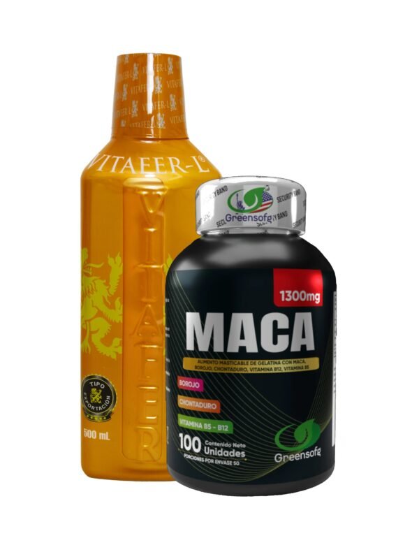 MACA con Borojo y Chontaduro + Vitafer